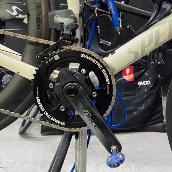Plateau Route SRAM X-Sync 46 Dents 107 BCD - Aluminium Gris Polaire - Neuf (Emballage Usé)